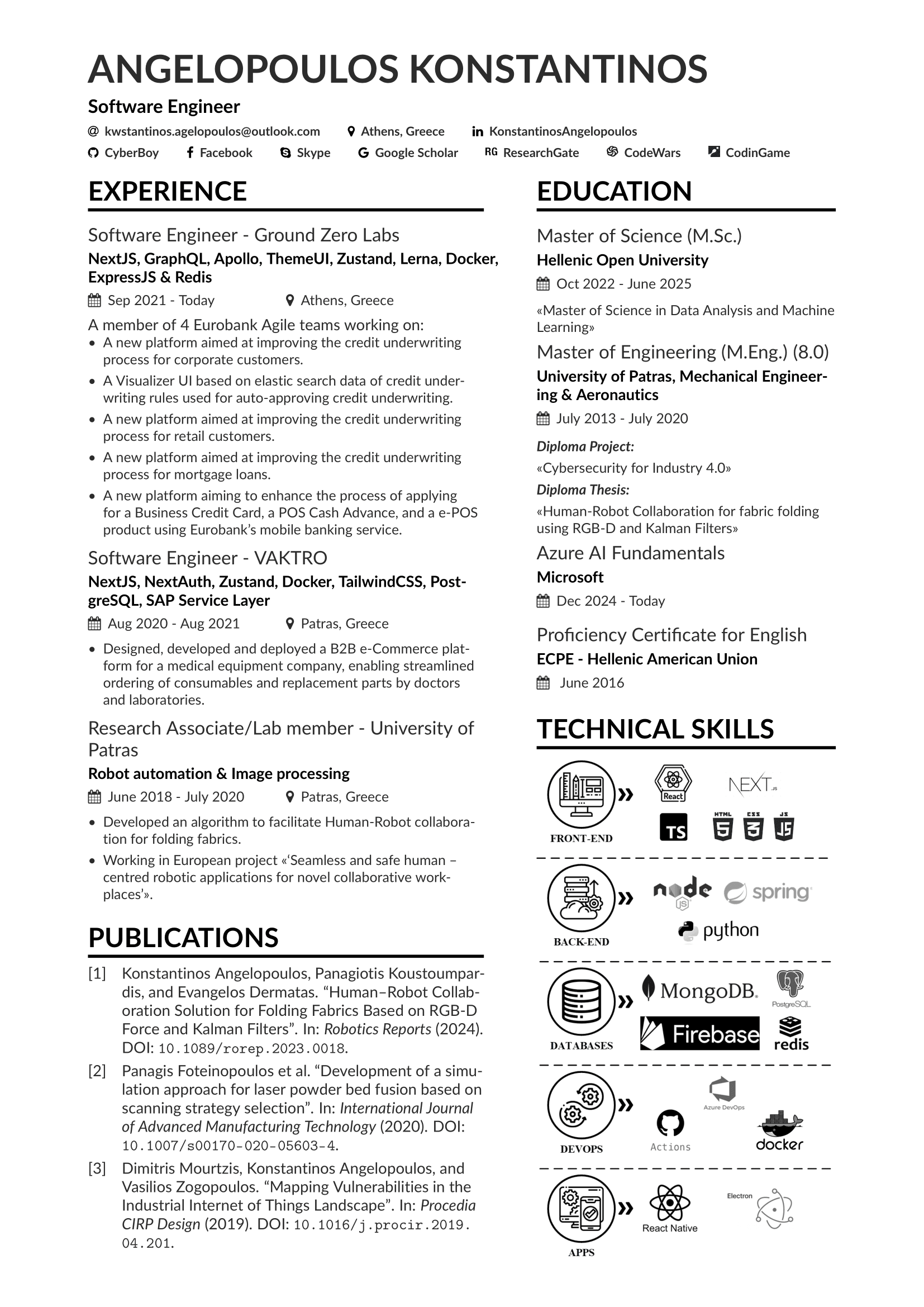 CV