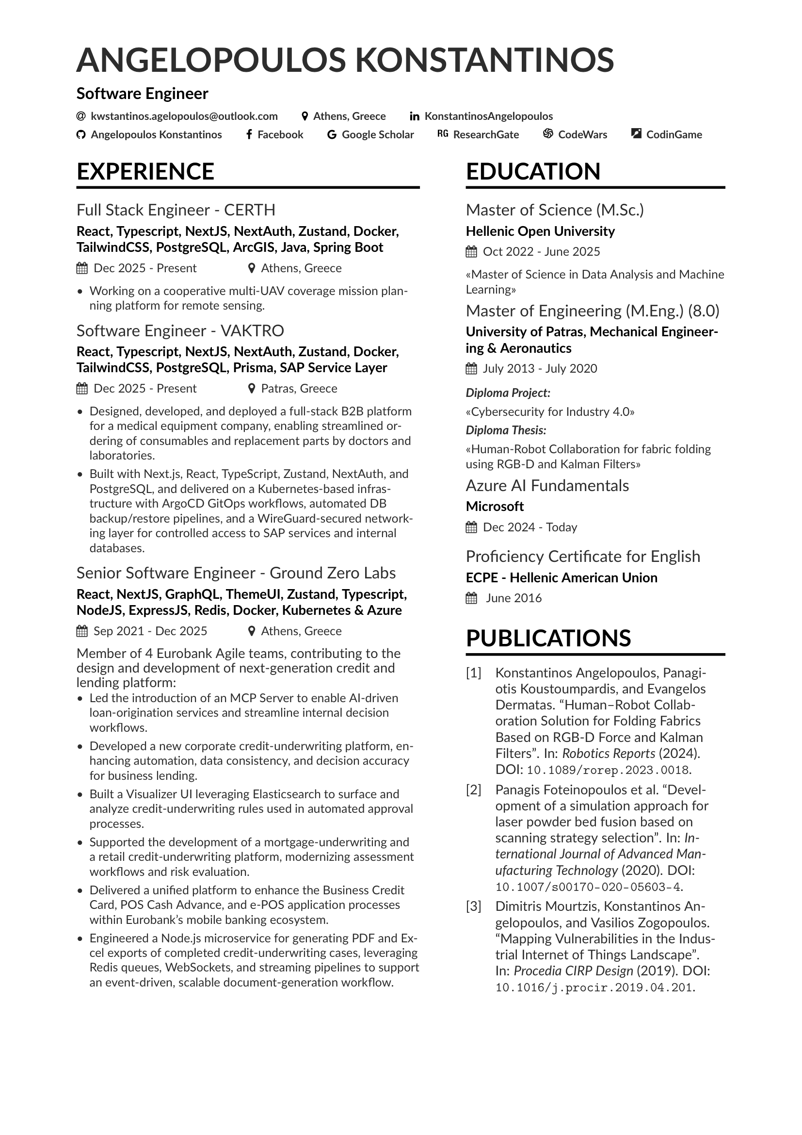 CV