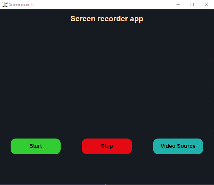 Screen Recorder App