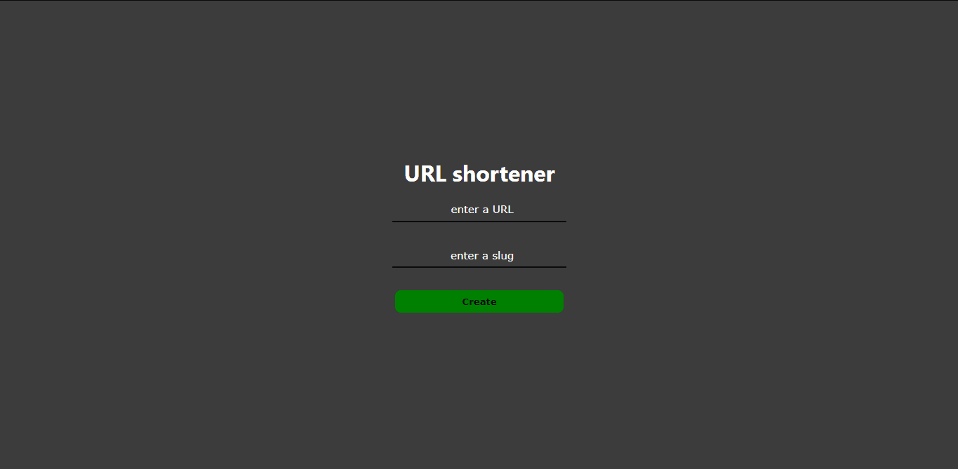 URL Shortener