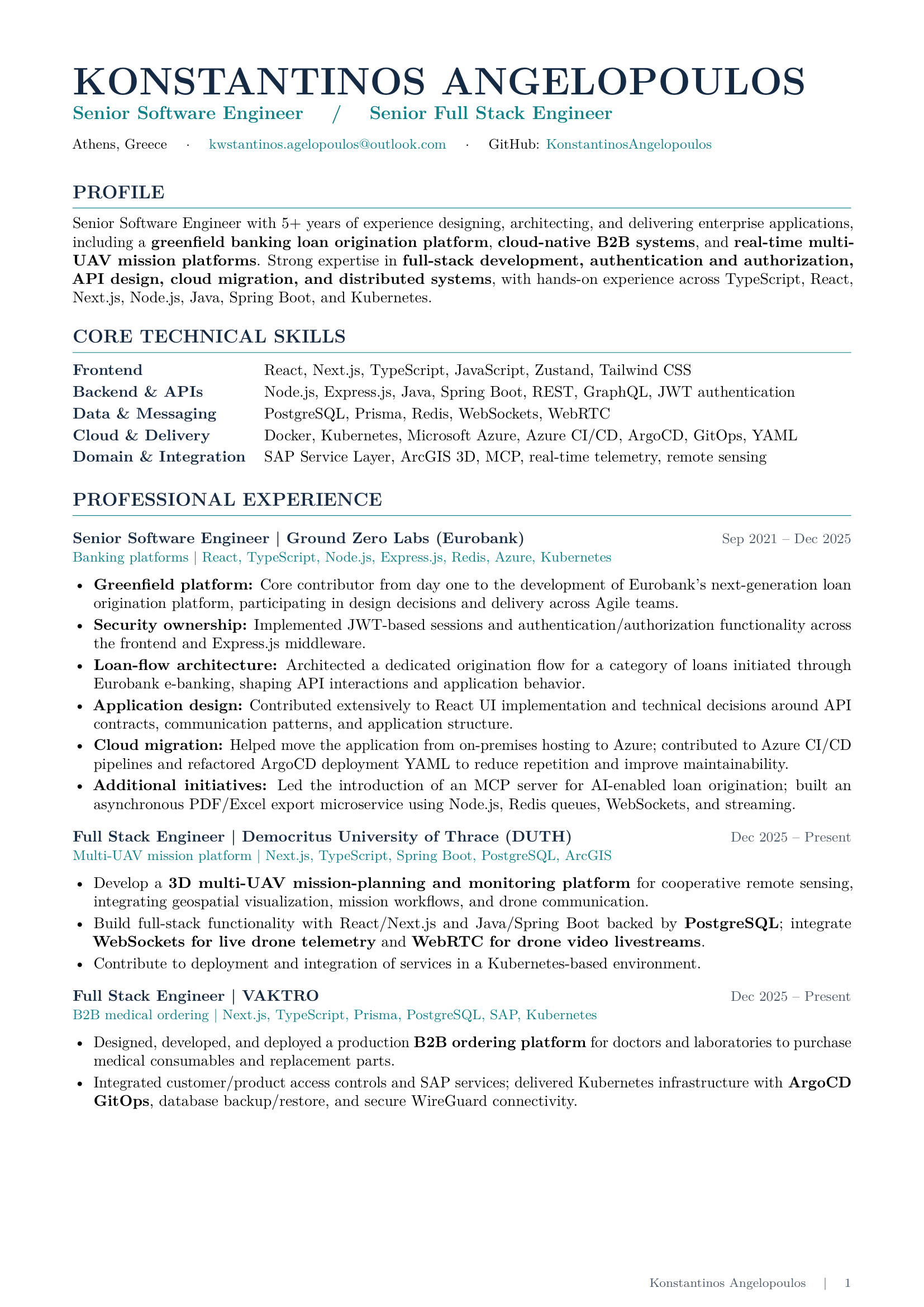 CV
